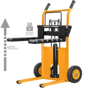WLTA Mobile Transport Forklift Pallet Stacker 900mm 200kg